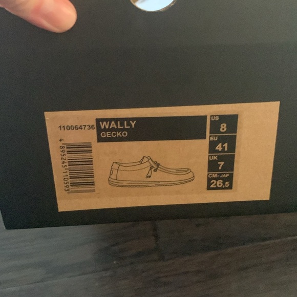 Hey Dude Wally Gecko shoes - Picture 3 of 3